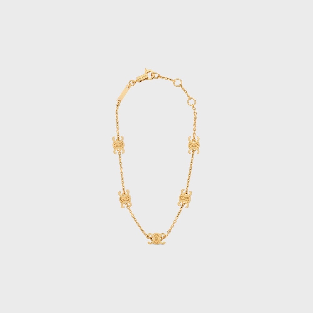 Celine Bracelet, gold tone